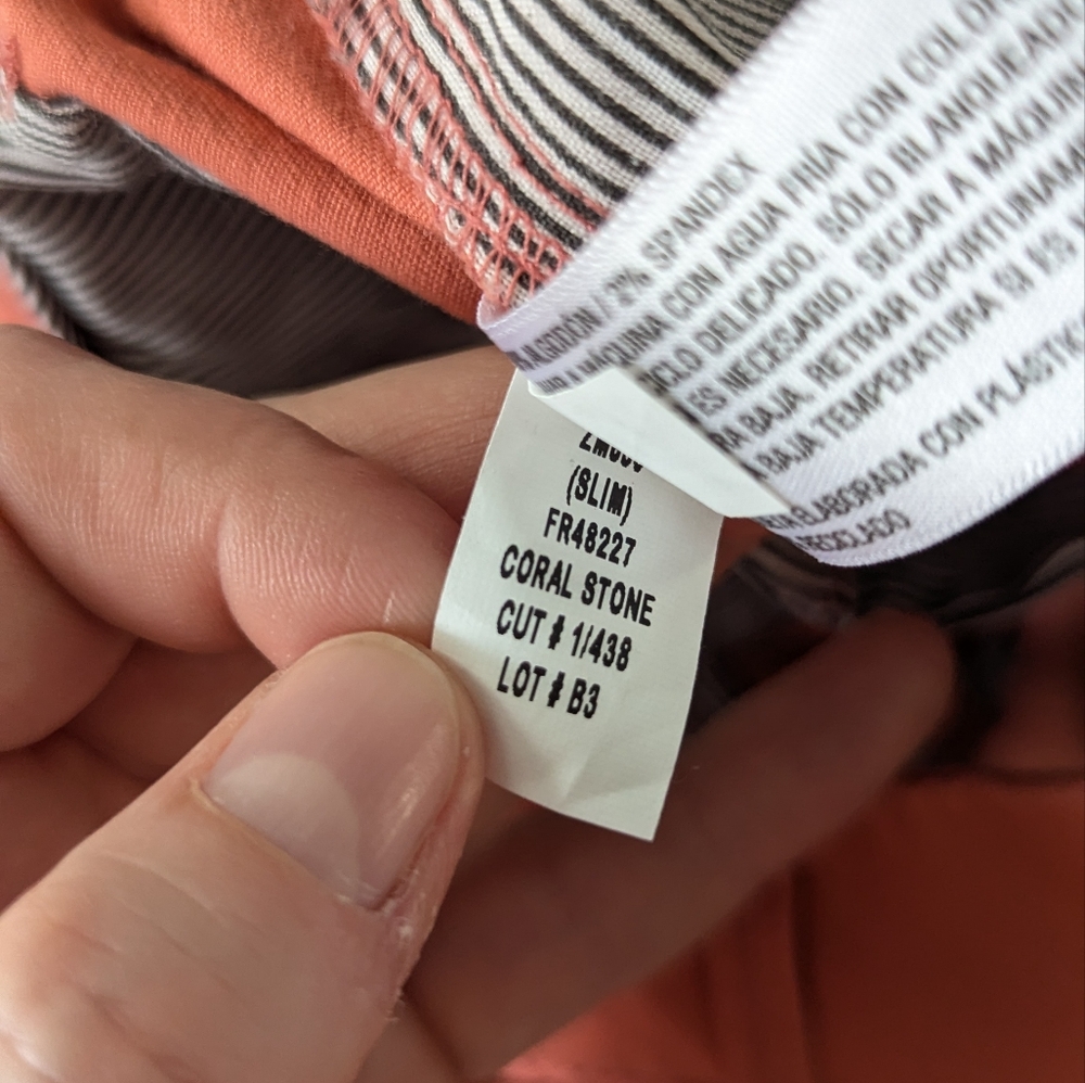 🥳3 for $20🥳 Goodfellow & Co Men's Classic Slim Coral Chinos - Picture 4 of 6